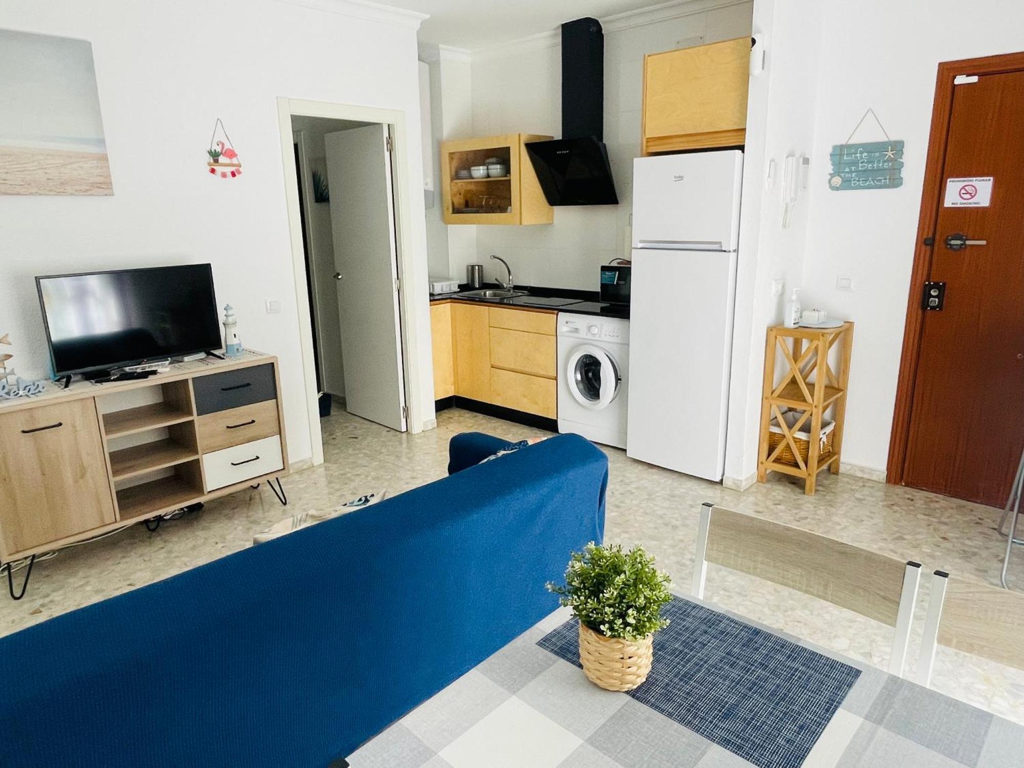 Apartamento Conil Playa & Centrico, Con Aire Acond Y Wifi -Solo Familias Y Parejas- Conil De La Frontera Exteriör bild