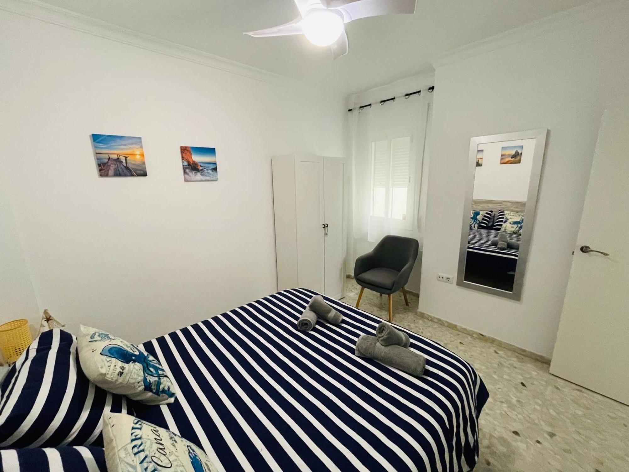 Apartamento Conil Playa & Centrico, Con Aire Acond Y Wifi -Solo Familias Y Parejas- Conil De La Frontera Exteriör bild